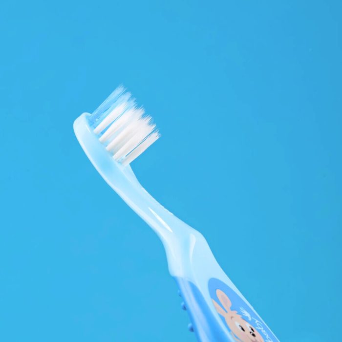 FlossBrush™ dječja četkica (0-3 godine) plava i tirkizna - Slika 4